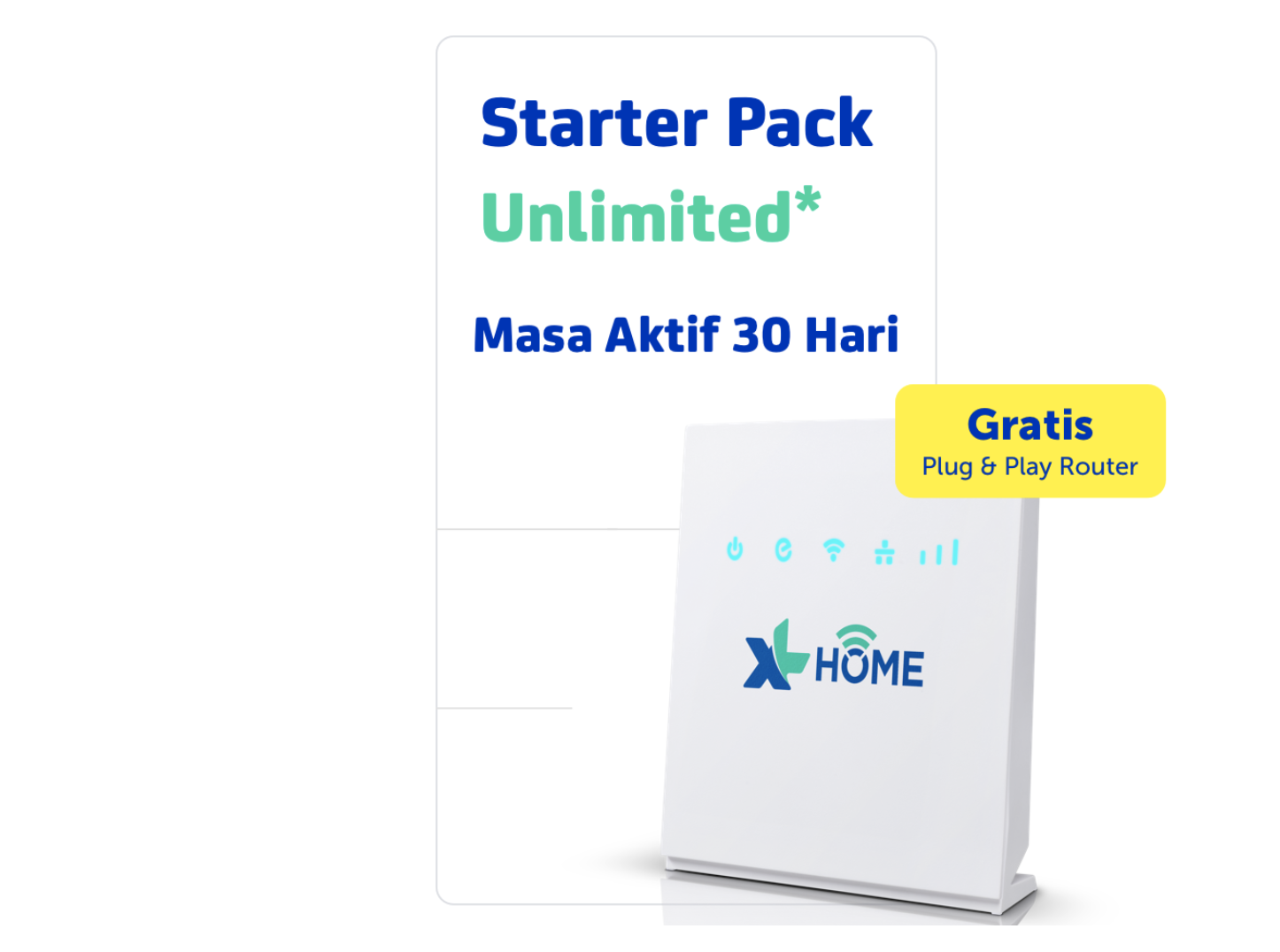 Xl Home Wireless Unlimited Prabayar